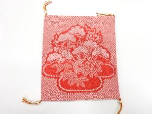 リサイクル　纐纈松笹模様帛紗